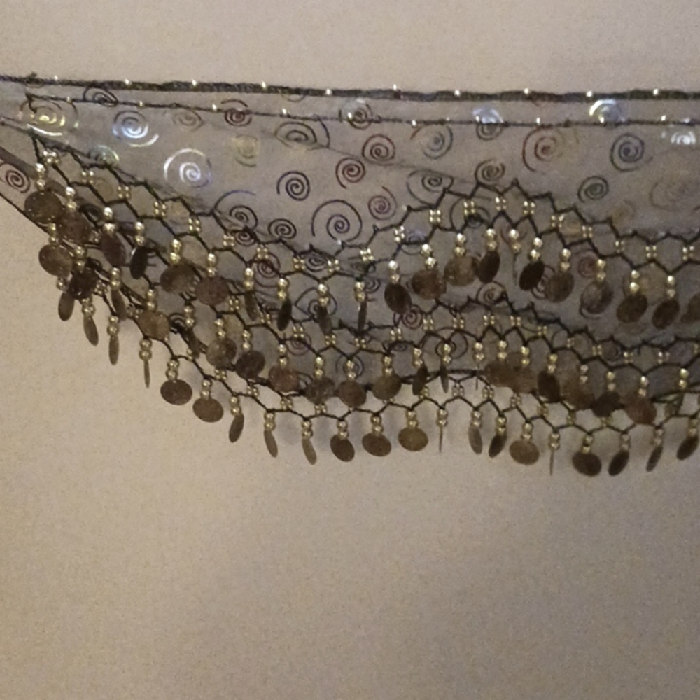 Ladies' Greek art belly dancing skirt